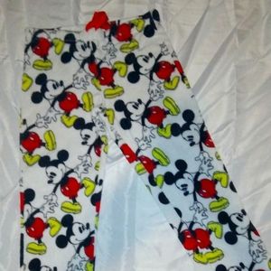 Disney Mickey Mouse Soft Plush Pajama